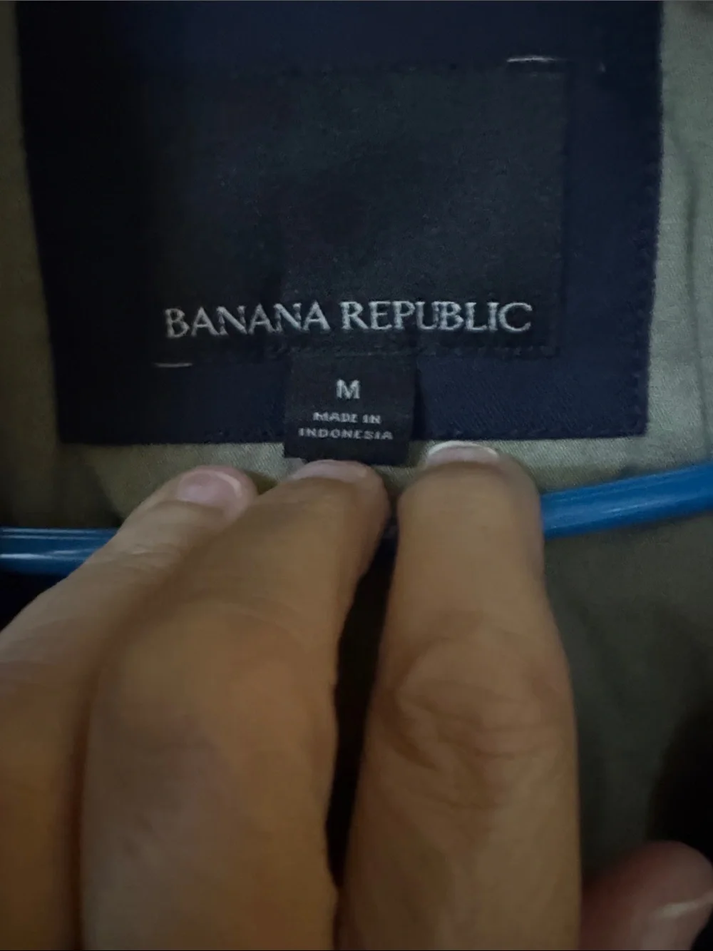 Banana Republic Men’s Dark Navy Lightweight Field Jacket